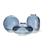 Abbott Collection Small Bud Vase Dark Blue - Glass