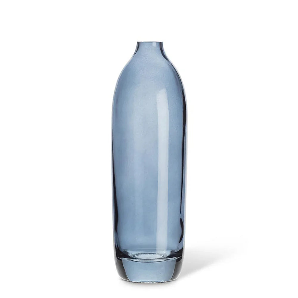 Abbott Collection Tall Bud Vase Dark Blue - Glass (7.5" H)