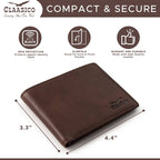 Slimfold Bifold Leather wallet for men