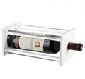 Waterdale Dowel Wine Stand white / clear