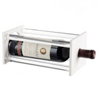 Waterdale Dowel Wine Stand white / clear