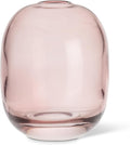 Abbott Collection Medium Barrel Bud Vase Dark Rose - Glass (4.5" H)