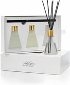 Aroma Blossom Mini Reed Diffuser Set of 3 Oil Diffuser 3.5 Oz
