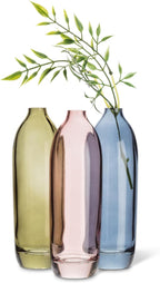 Abbott Collection Tall Bud Vase Dark Blue - Glass (7.5" H)