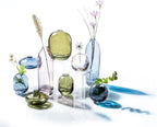 Abbott Collection Medium Barrel Bud Vase Dark Rose - Glass (4.5" H)