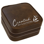 Personalized Leatherette Jewelry box