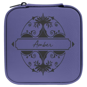 Personalized Leatherette Jewelry box