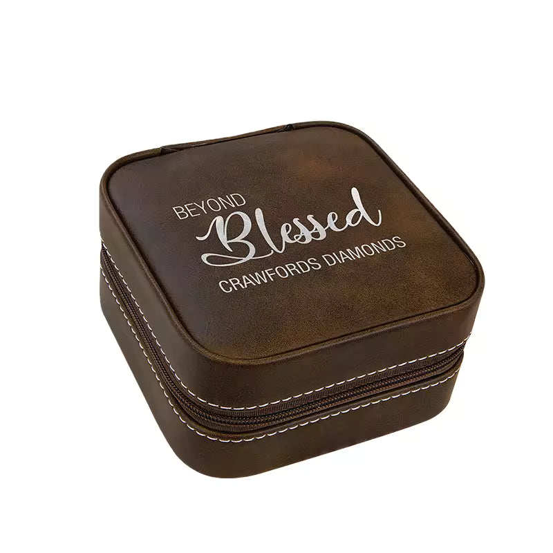 Personalized Leatherette Jewelry box