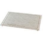 Lucite Chanukah Tray with Menorah Vine Design