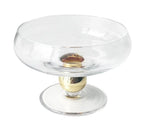 Dessert Dishes on Pedestal 4pk - Gold