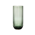 Luxe Ribbed Highball Glasses 6pk