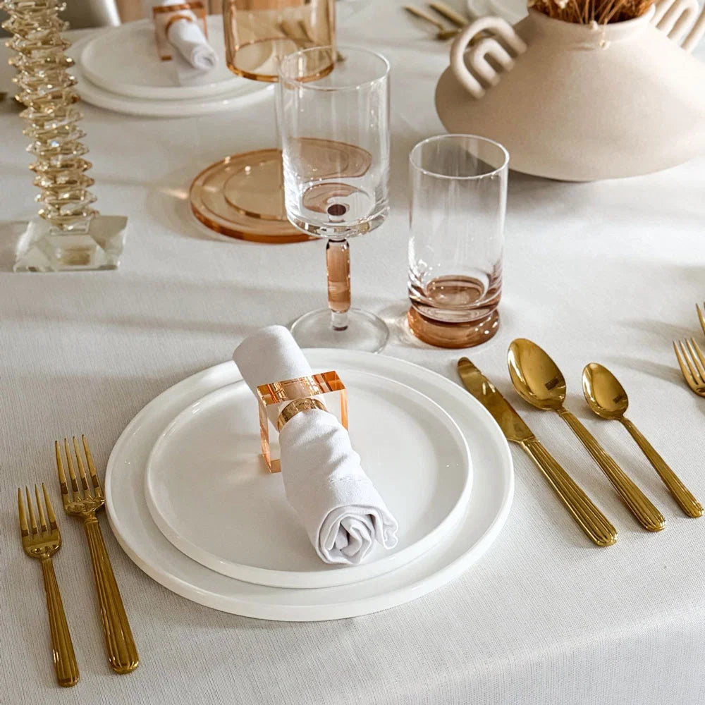 Napkin Rings Dye Colored Design