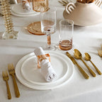 Napkin Rings Dye Colored Design