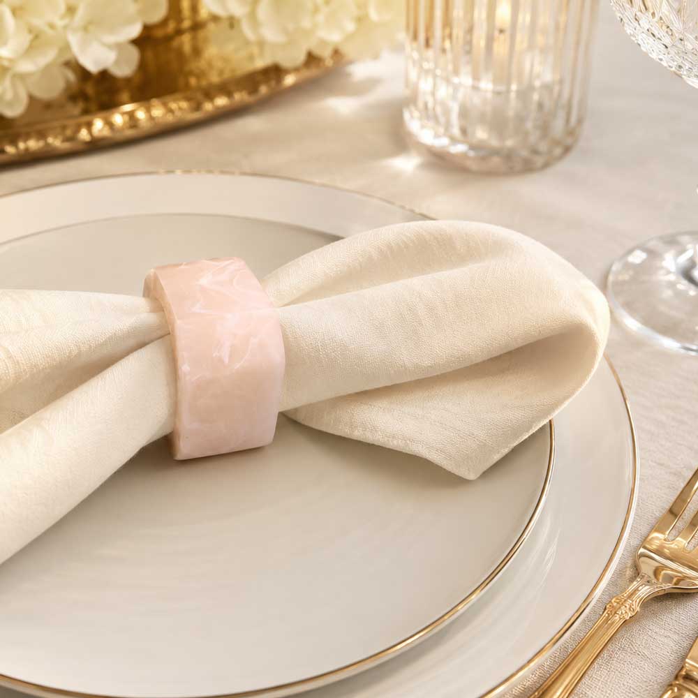 Resin Swirl Napkin Rings