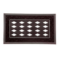 Black Sassafras Switch Door Mat Tray, 30" x 18"