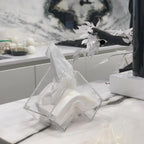 The Lucite Angled Tissue Box