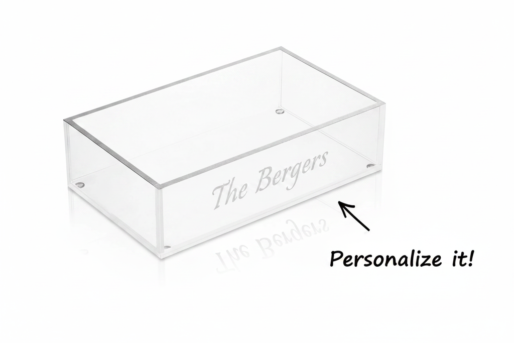 Acrylic Towel Holder - Personalized