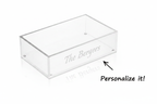 Acrylic Towel Holder - Personalized