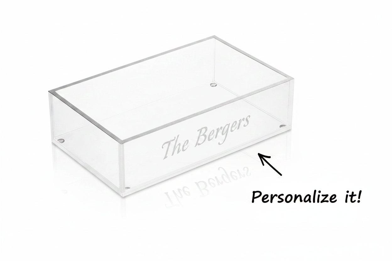 Acrylic Towel Holder - Personalized