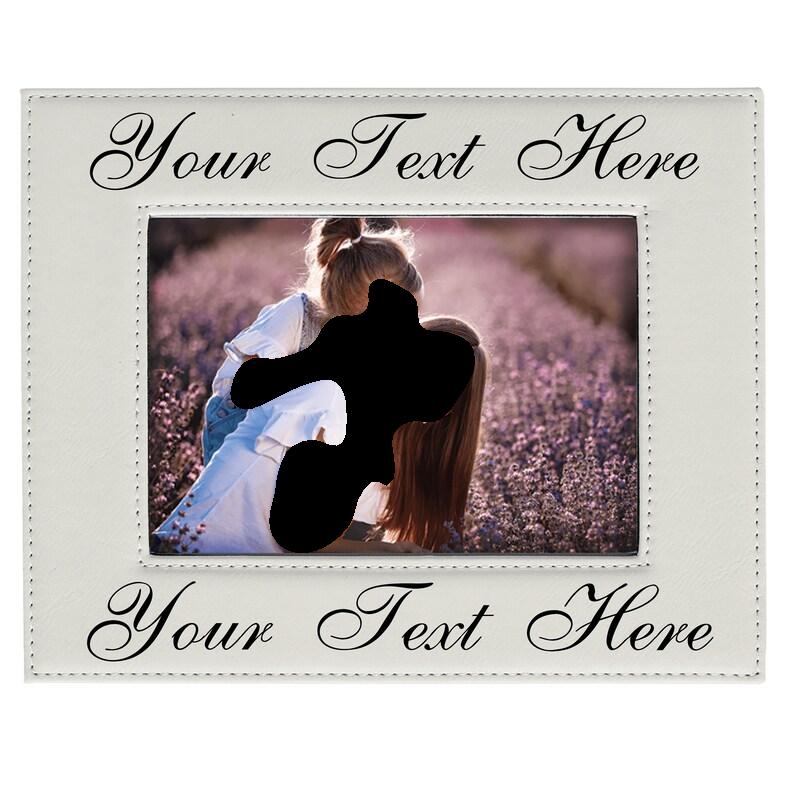 Personalized Leatherette Frame, 4''x6''