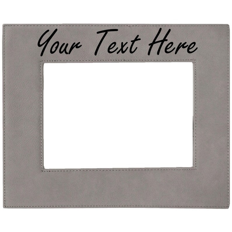 Personalized Leatherette Frame, 4''x6''