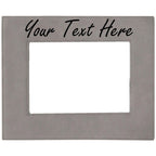 Personalized Leatherette Frame, 4''x6''