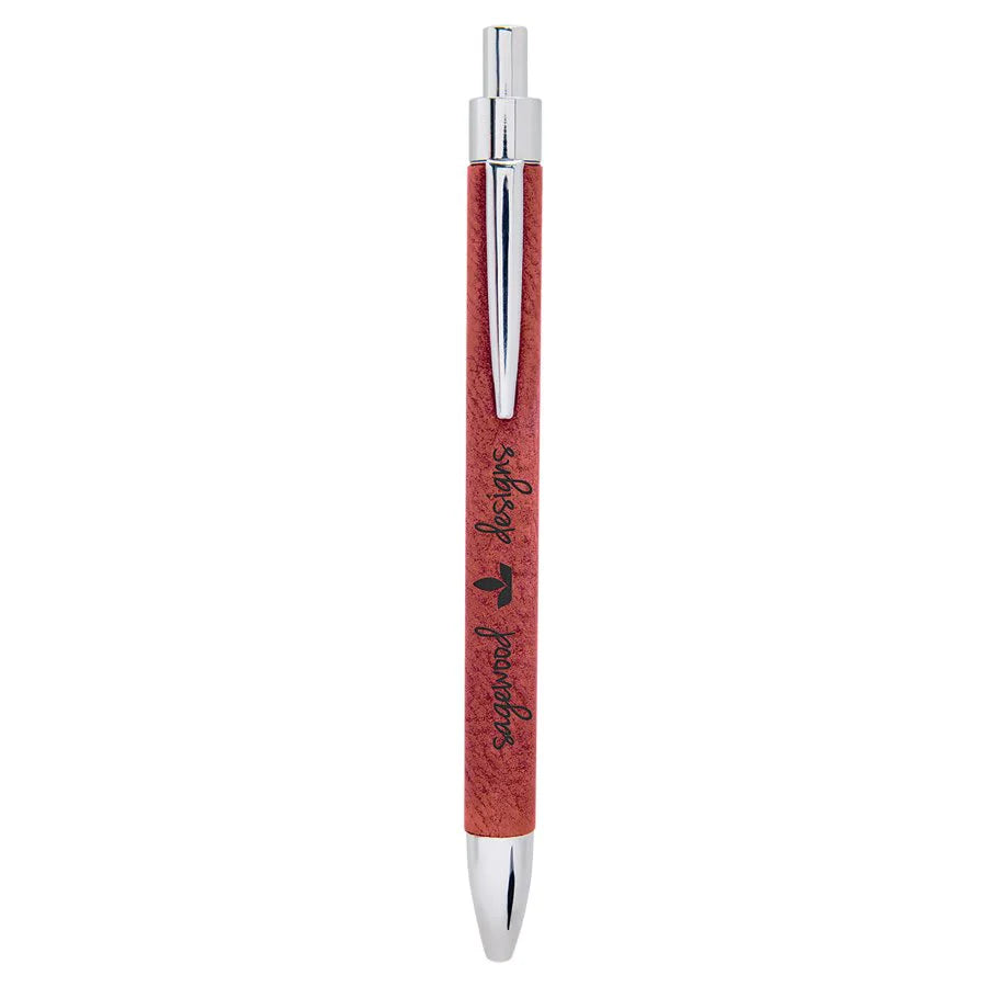 Leathertte pen