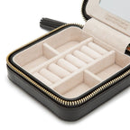 Wolf Caroline Zip Travel Jewelry Case