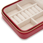 Wolf Caroline Zip Travel Jewelry Case