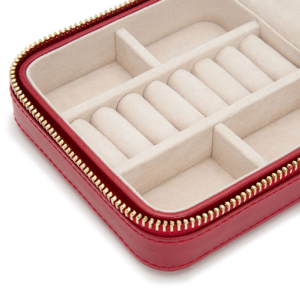 Wolf Caroline Zip Travel Jewelry Case