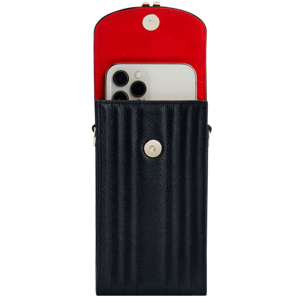 Wolf Mimi Phone Case with Wristlet & Lanyard