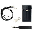 Wolf Mimi Phone Case with Wristlet & Lanyard