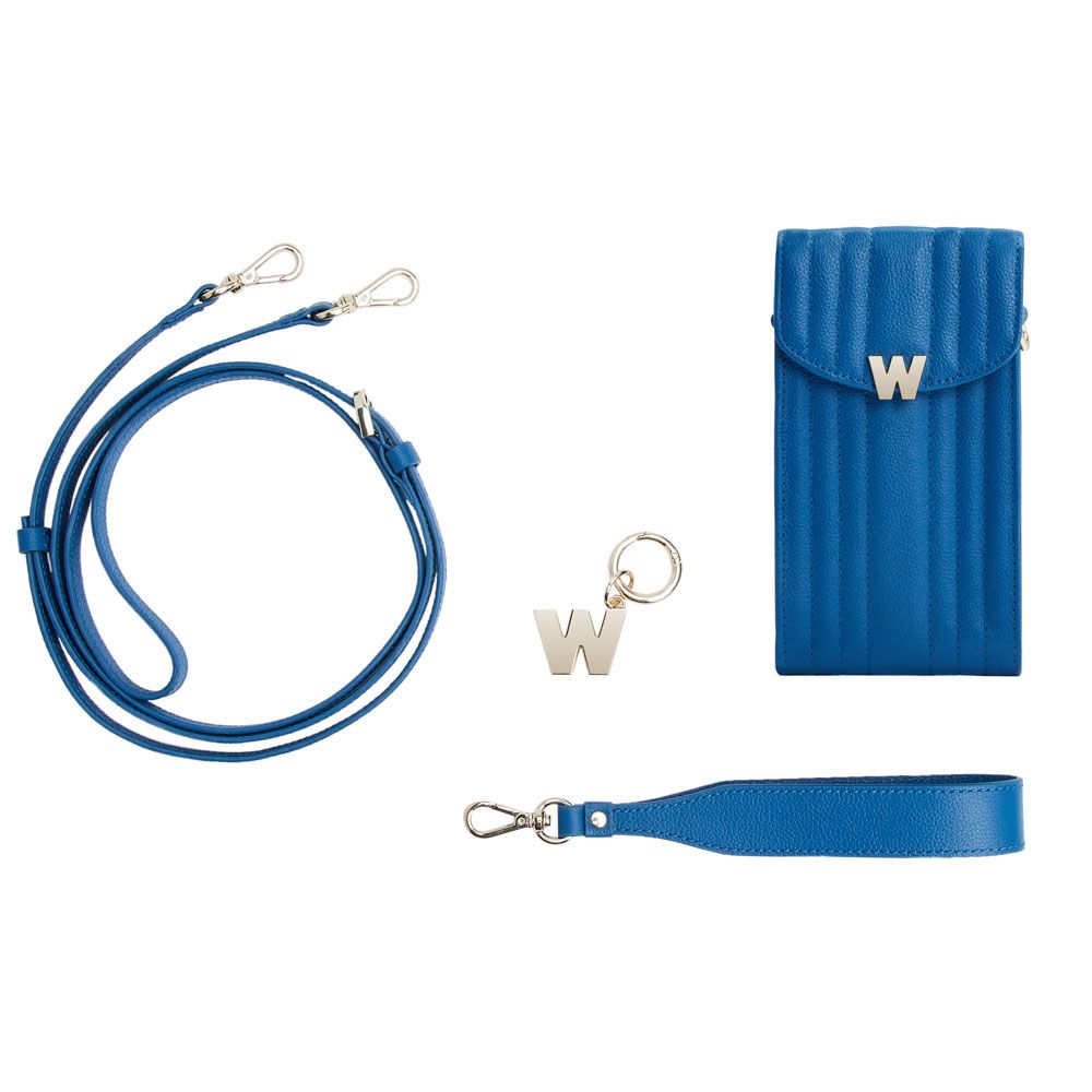 Wolf Mimi Phone Case with Wristlet & Lanyard