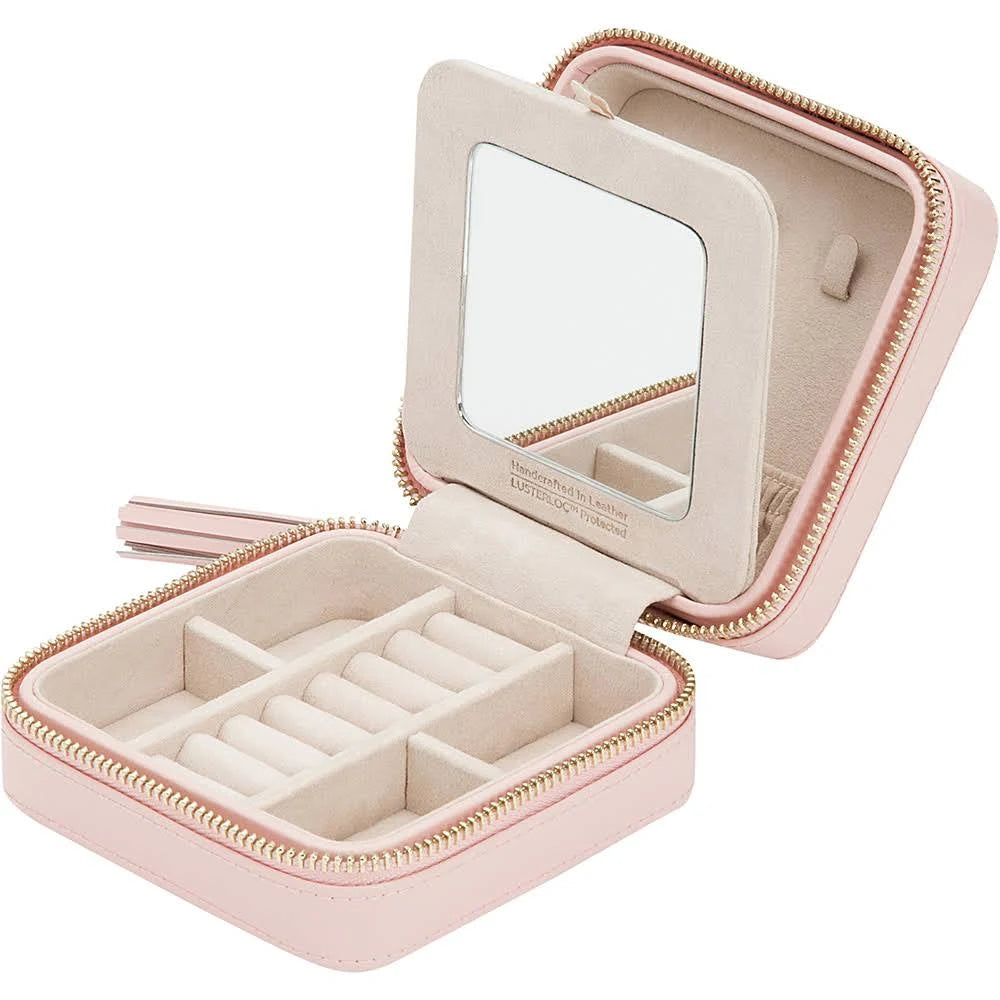 Wolf Caroline Zip Travel Jewelry Case