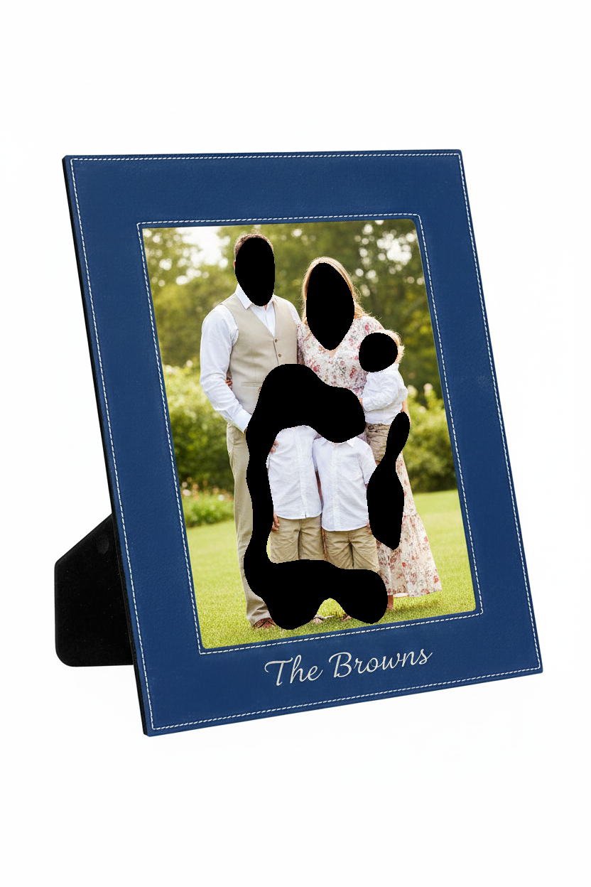 Personalized Leatherette Frame, 5''x7''