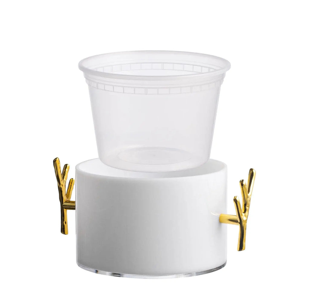Waterdale 1 lb Dip Holder with Twig Handles