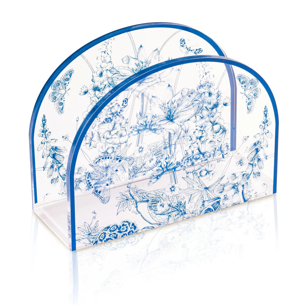 French Toile Napkin Holder