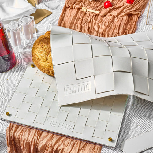Challah Cover Woven leather